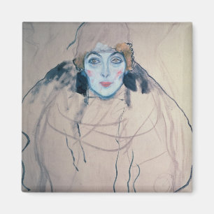 Hoofd van een vrouw magneet