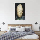 Hoofd van Hatshepsut Canvas Afdruk (Insitu (Slaapkamer))