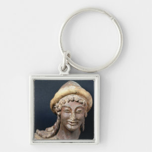 Hoofd van Hermes met pilo's Sleutelhanger