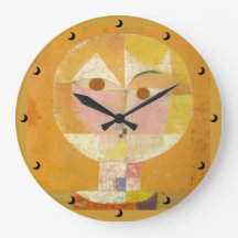 Hoofd van het Man dat de Senile Clock in 3 maten g