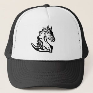 hoofd van het paard trucker pet