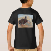 Hoofd van het schildpad t-shirt (Achterkant)