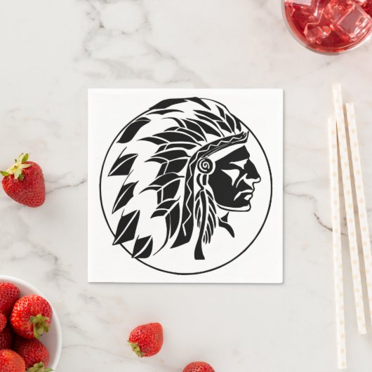 Hoofd van India Servetten (Insitu)