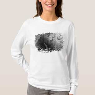 Hoofd van Itzam Na, Izamal, Yucatan, Mexico, 1844 T-shirt