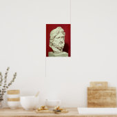 Hoofd van Jupiter Poster (Keuken)