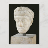 Hoofd van keizer Theodosius II Briefkaart (Voorkant)