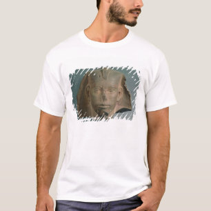 Hoofd van koning Djedefre, van Abu Roash, het oude T-shirt