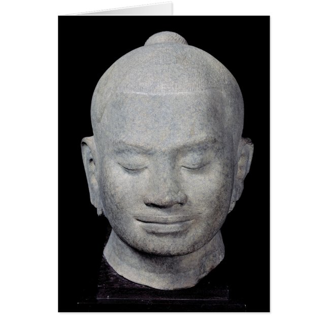 Hoofd van koning Jayavarman VII Bayon Style (Voorkant)