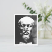 Hoofd van Plotinus Briefkaart (Staand voorkant)