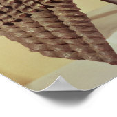 Hoofd van Sargon I 2400-2200 BC Poster (Hoek)