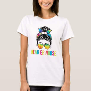 Hoofd verpleegster t-shirt