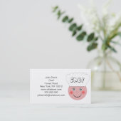 Hoofd Visitekaartje (Staand voorkant)