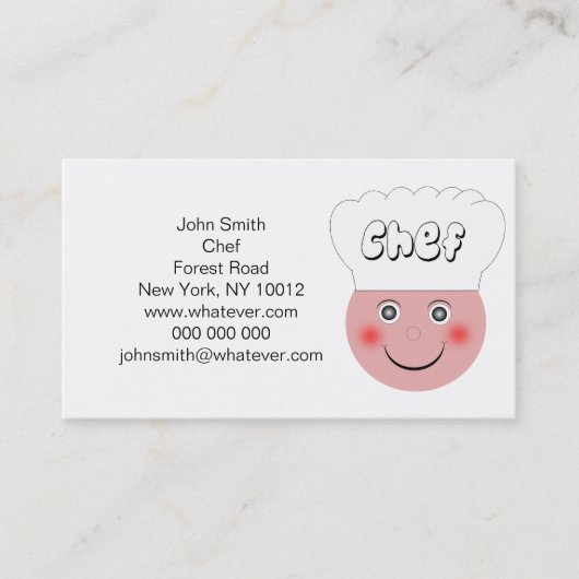 Hoofd Visitekaartje (Voorkant)