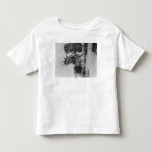 Hoofd Vrijheidsbeeld in Parijs Park Kinder Shirts