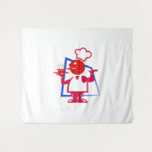 Hoofd Wandkleed (Voorkant (horizontaal))