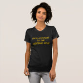 Hoofdassistent van de assistent-chef. t-shirt (Voorkant volledig)