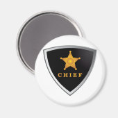 hoofdbadge magneet (Voorkant / Achterkant)