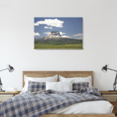Hoofdbergbeklimmen met graasvee canvas afdruk (Insitu (Slaapkamer))