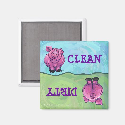 Hoofden en rails met vuile, schone magneten (Voorkant / Achterkant)