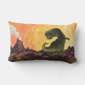 Hoofden en zeilen Tyrannosaurus Pillow Kussen (Achterkant)