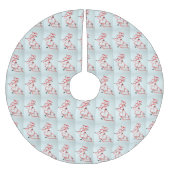 HOOFDHOORZITTEN CHRISTMAS TREE SKIRT KERSTBOOM ROK (Voorkant)