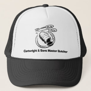 HoofdIllustratie Butcher om te personaliseren. Trucker Pet