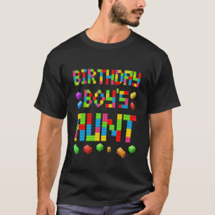 Hoofdinbouwer van de bricks van de tante van Birth T-shirt