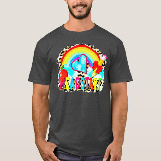 Hoofdindeleraar Regenboogvroege kindertijd terug n T-shirt