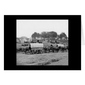 Hoofdkantoor van generaal McClellan 1862