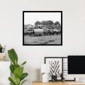 Hoofdkantoor van generaal McClellan 1862 Poster (Thuiskantoor)