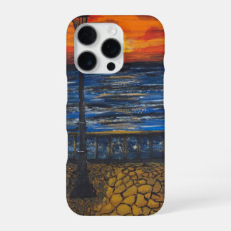 Hoofdkas / handgeschilderde kunst / Zonsondergang  iPhone 16 Pro Hoesje