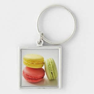 Hoofdketen Macaroons Sleutelhanger