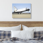 Hoofdlandingsgestel van de Space Shuttle Endeavor Canvas Afdruk (Insitu (Slaapkamer))