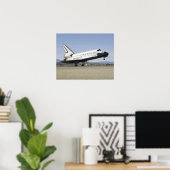 Hoofdlandingsgestel van de Space Shuttle Endeavor Poster (Thuiskantoor)