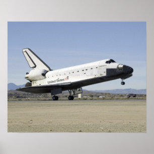 Hoofdlandingsgestel van de Space Shuttle Endeavor Poster