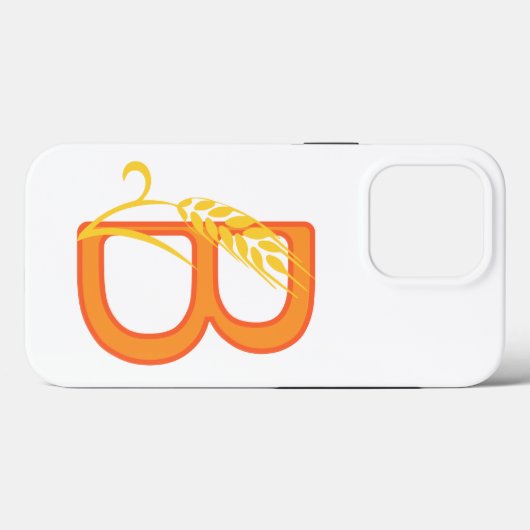 Hoofdletter B bloemenmonogram Case-Mate iPhone Case (Achterkant (horizontaal))