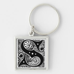Hoofdletter "S" - Sleutelhanger