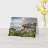 HoofdLicht | Kaap Elizabeth, ME van Portland Kaart (Gele Bloem)