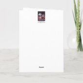 Hoofdlichten aangepaste wenskaart kaart (Achterkant)