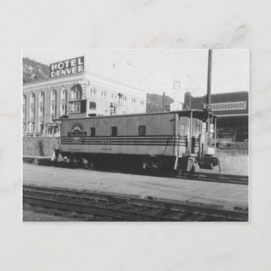 Hoofdlijn Rio Grande Briefkaart (Voorkant)