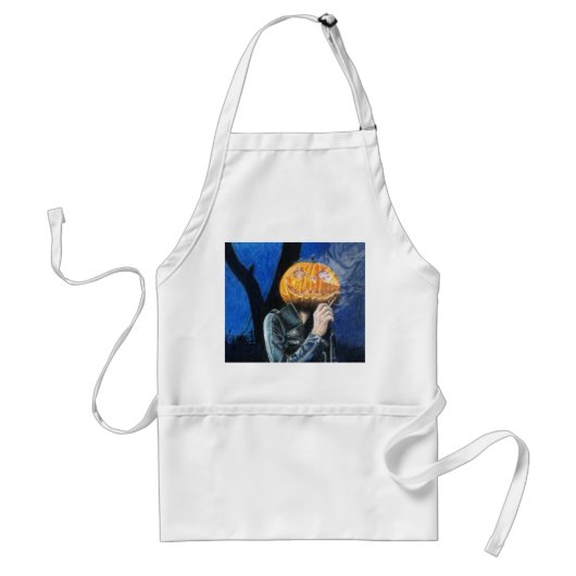 Hoofdloze motorfiets standaard schort (Voorkant)