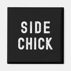 Hoofdman Zij-Chick Koppels Thanksgiving Kerstmis Magneet