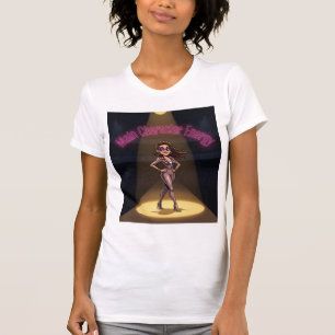 Hoofdpersonage Energie Bold Spotlight Bekempowerde T-shirt
