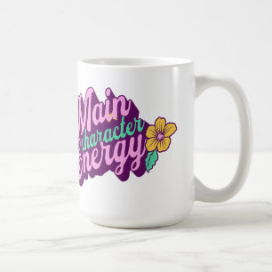 Hoofdpersonage Energie Grote Mok