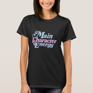 Hoofdpersonage Energie shirt, Vibes, Positieve Aff T-shirt