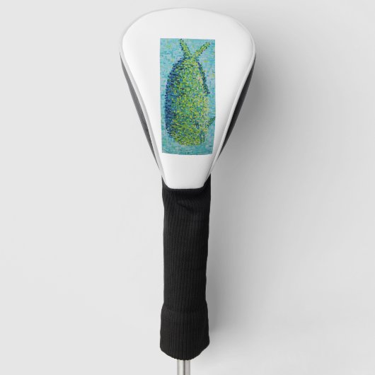 Hoofdpiloot Golfheadcover (Voorkant)