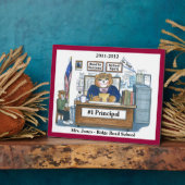 HoofdPlaque Fotoplaat (Zijkant)