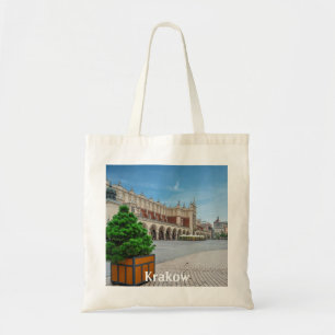 Hoofdplein in de oude binnenstad van Krakau, Polen Tote Bag
