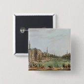 Hoofdplein in Grand Cairo, met Murad Bey's Vierkante Button 5,1 Cm (Voorkant /achterkant)