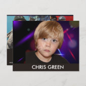 Hoofdschoenkaarten voor rackmodellen met twee zijd briefkaart (Voorkant / Achterkant)